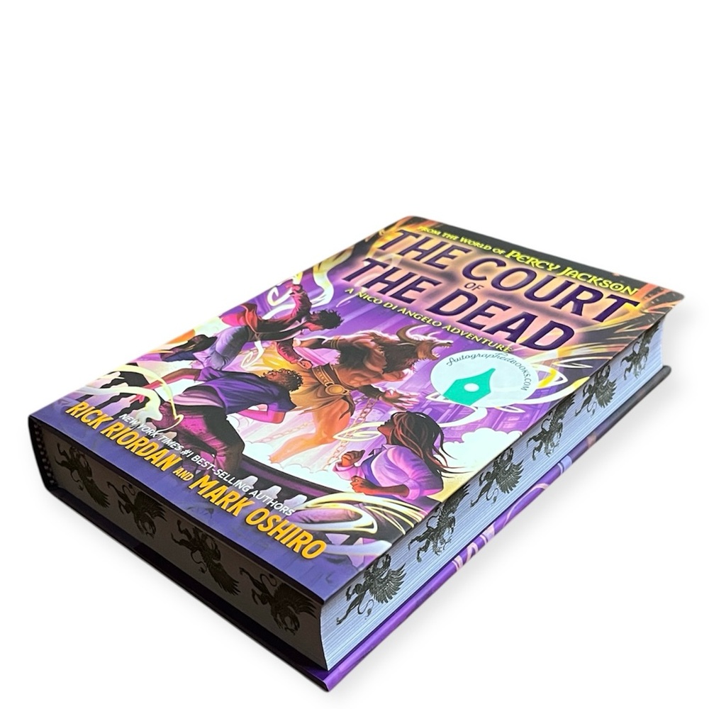 The Court of the Dead By Rick Riordan (2025 Signed BAM Exclusive Edition) New